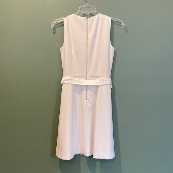 WHBM Belted Fit-And-Flare Dress - Picture 6 of 11